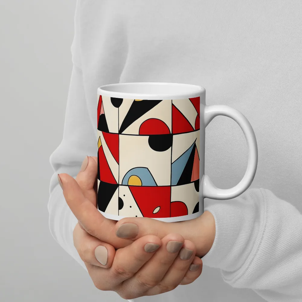 Dynamic Geometric Harmony | Mugs | Multiple Sizes & Colors