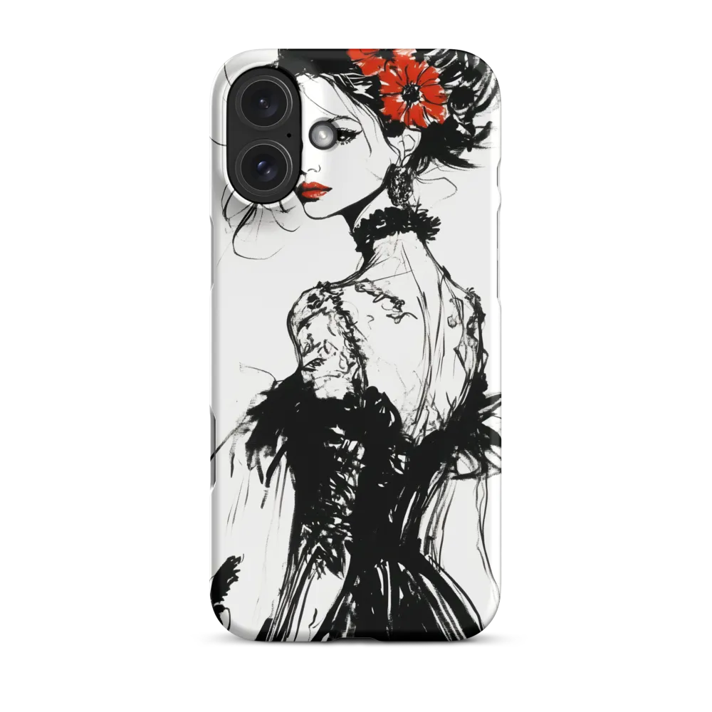 Elegance in Black and Red