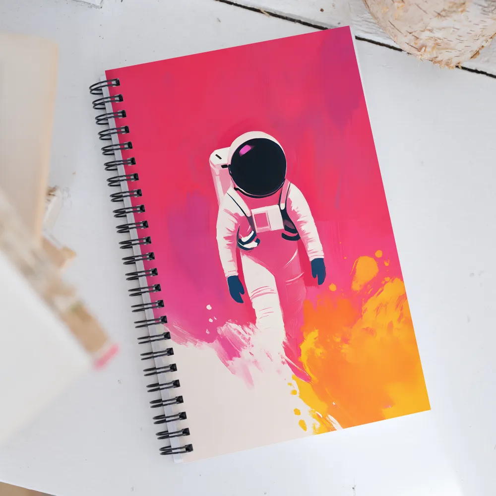 Journey through the Cosmos | Spiral Notebook