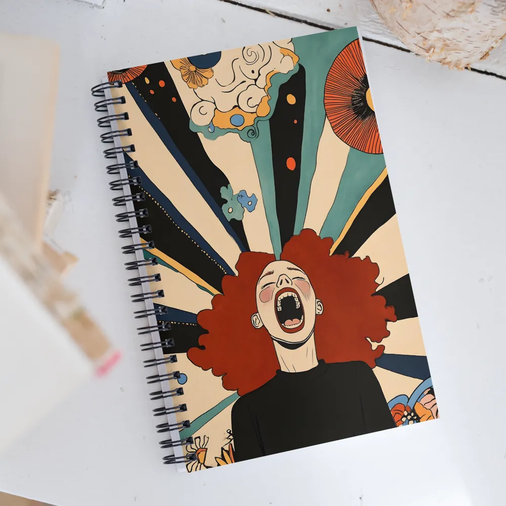 Roar of Emotion | Spiral Notebook