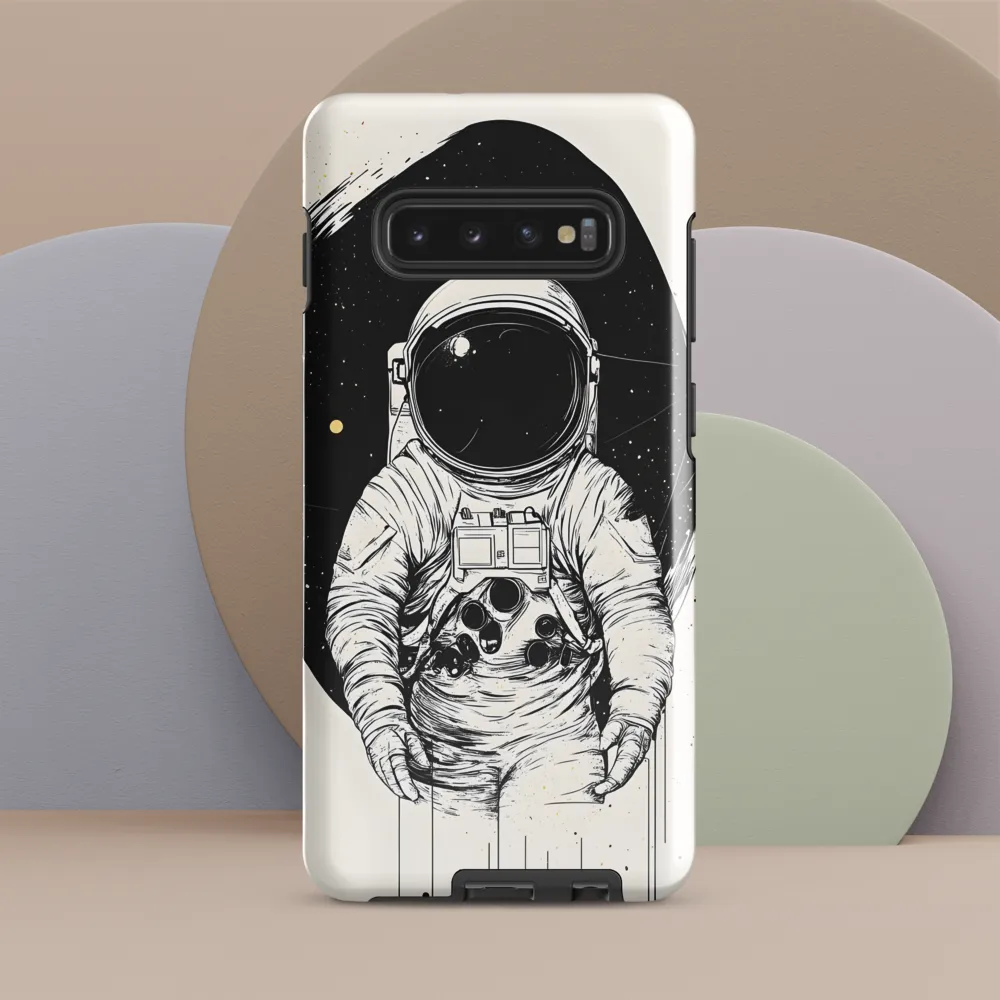 Cosmic Voyager | Phone Case |  S10 Plus | Tough Case | Glossy