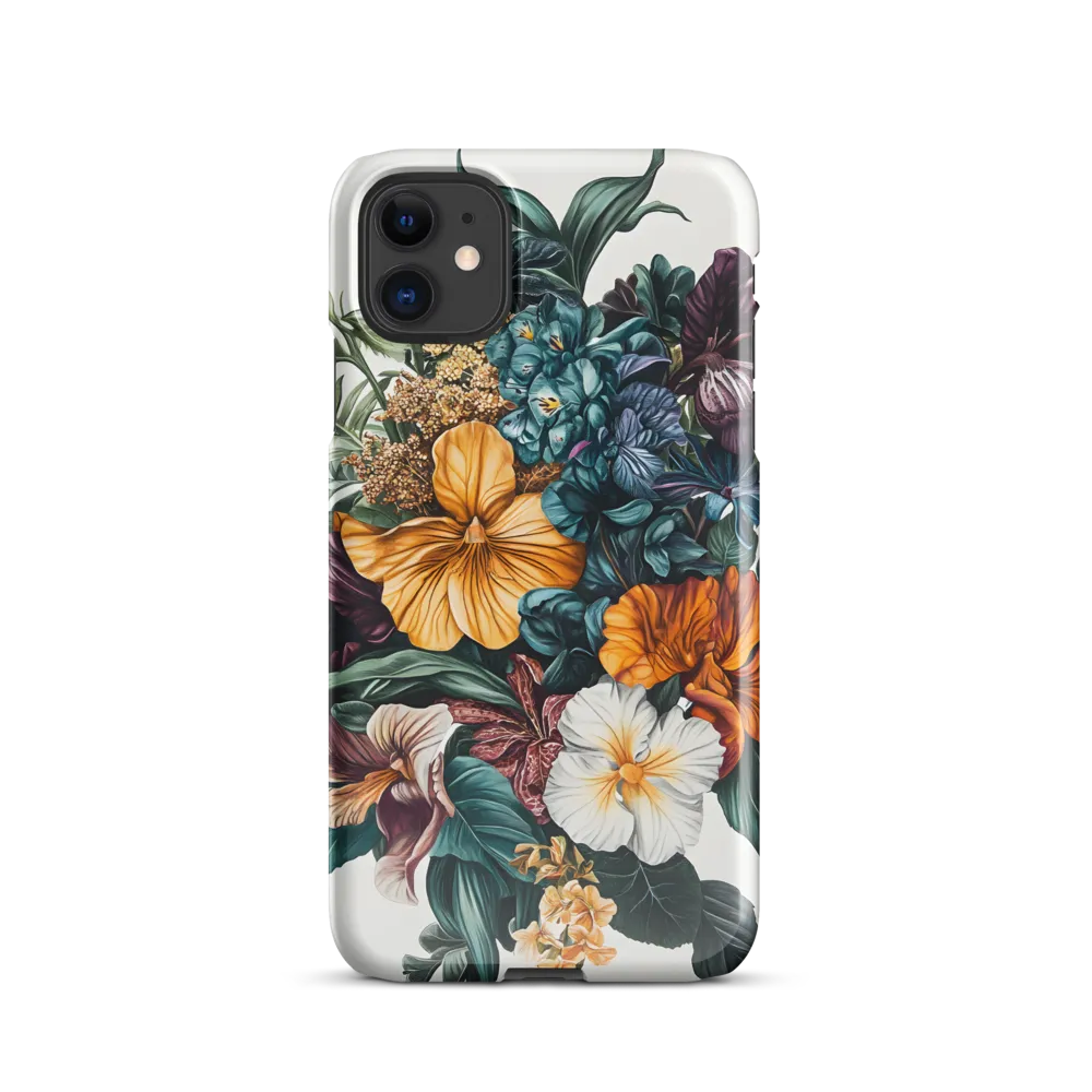Floral Symphony | Phone Case |  11 | Snap Case | Glossy
