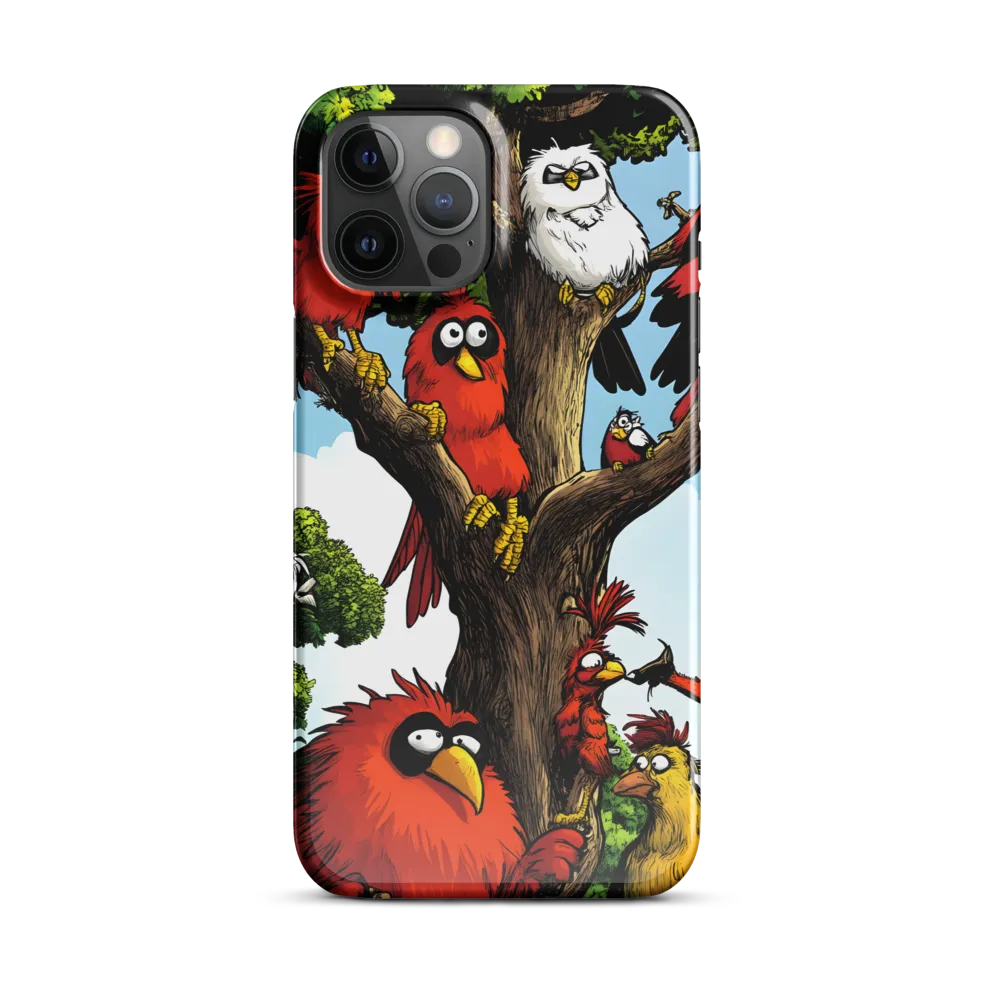 Whimsical Avian Gathering