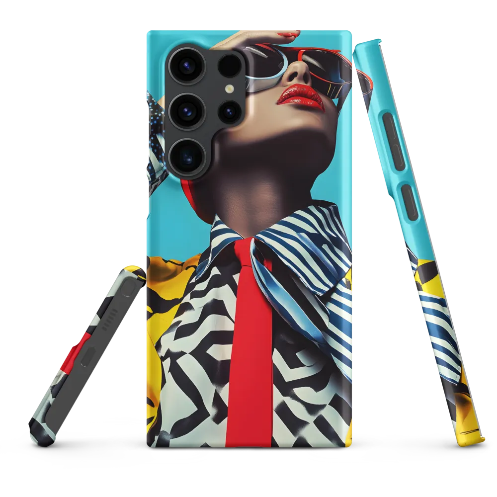 Chic Confidence in Bold Patterns
