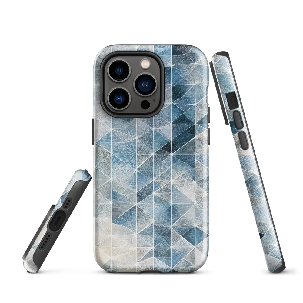 Geometric Harmony in Blue