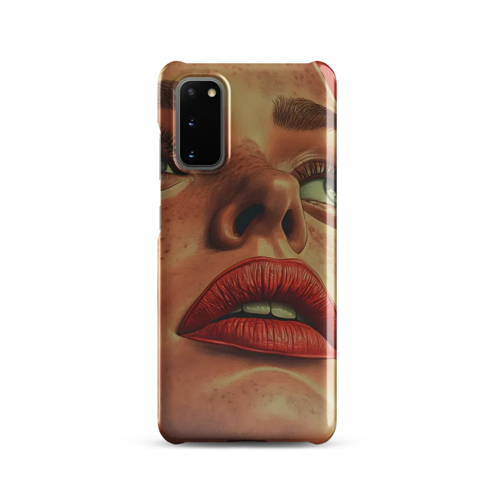 Red Intensity: A Portrait of Elegance