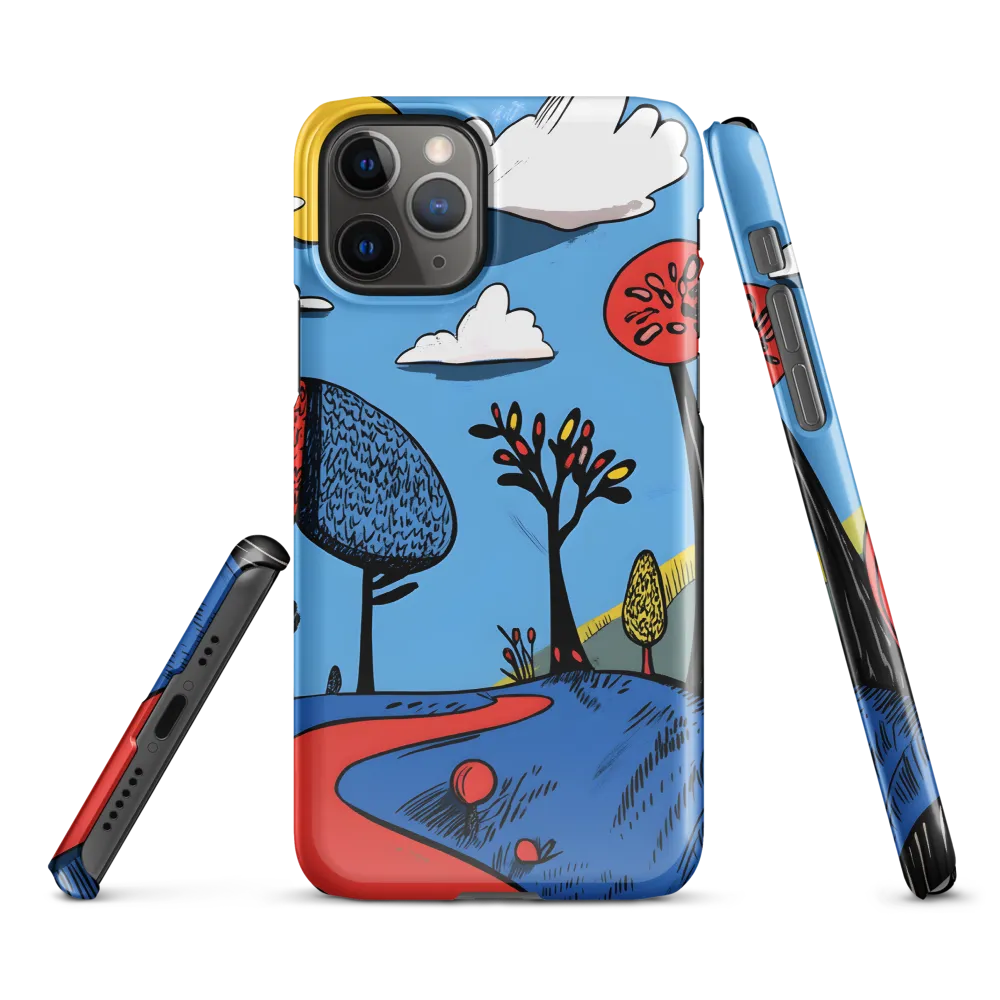 A Playful Journey Through Whimsical Woods | Phone Case |  11 Pro | Snap Case | Glossy