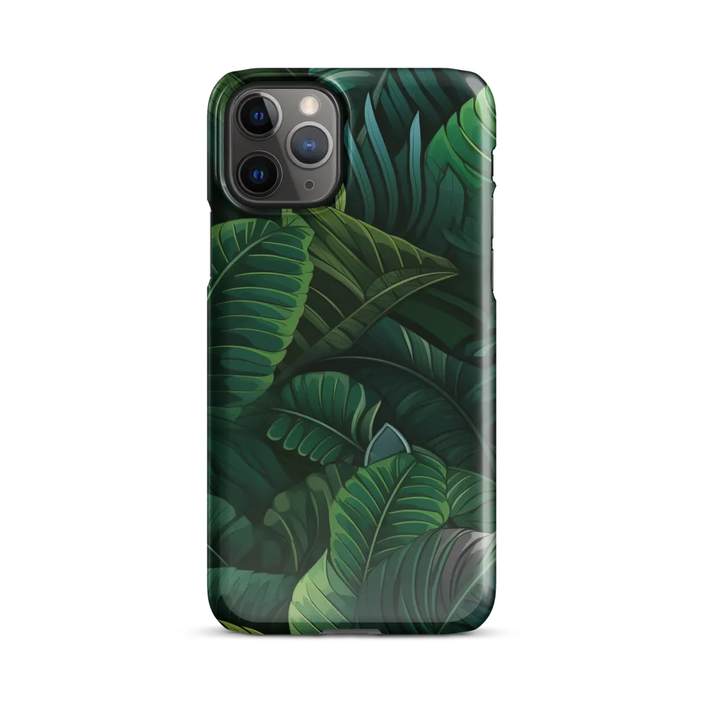 Lush Canopy: A Tropical Foliage Study