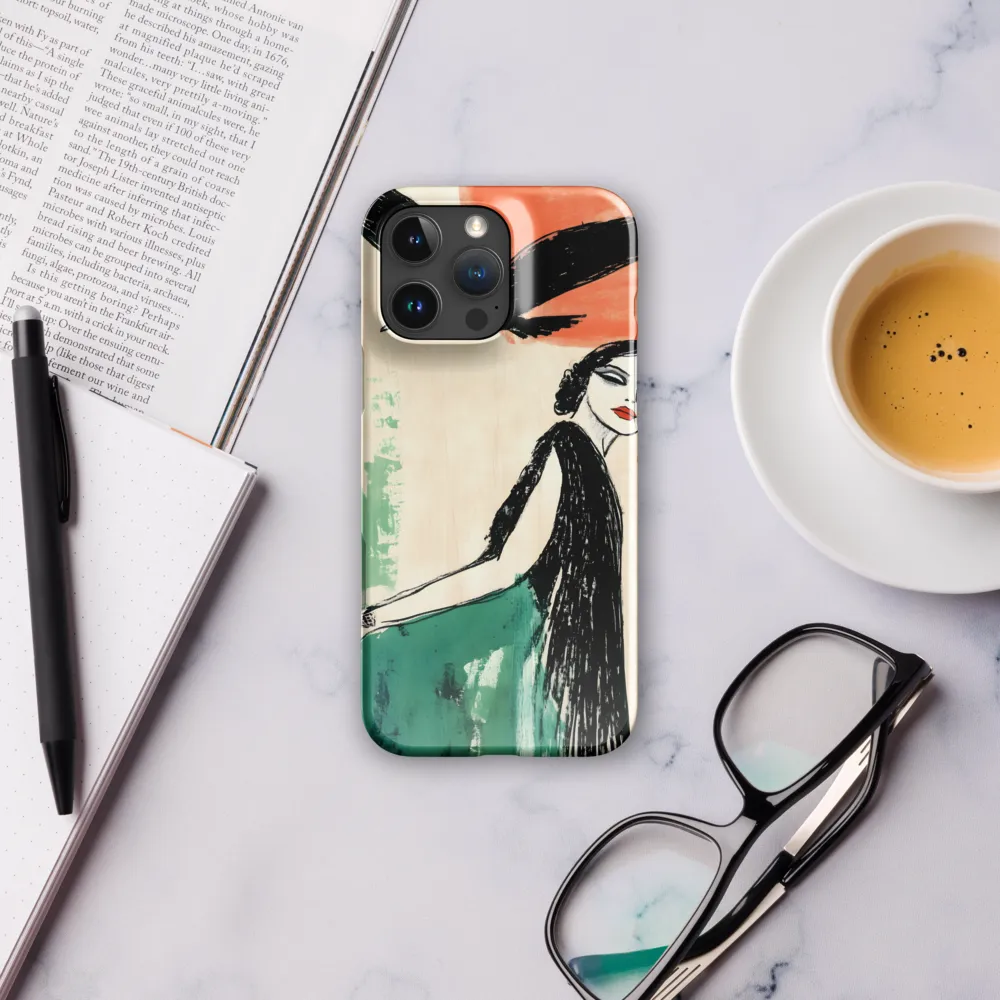 Elegance in Flight | Phone Case |  16 Pro Max | Snap Case | Glossy