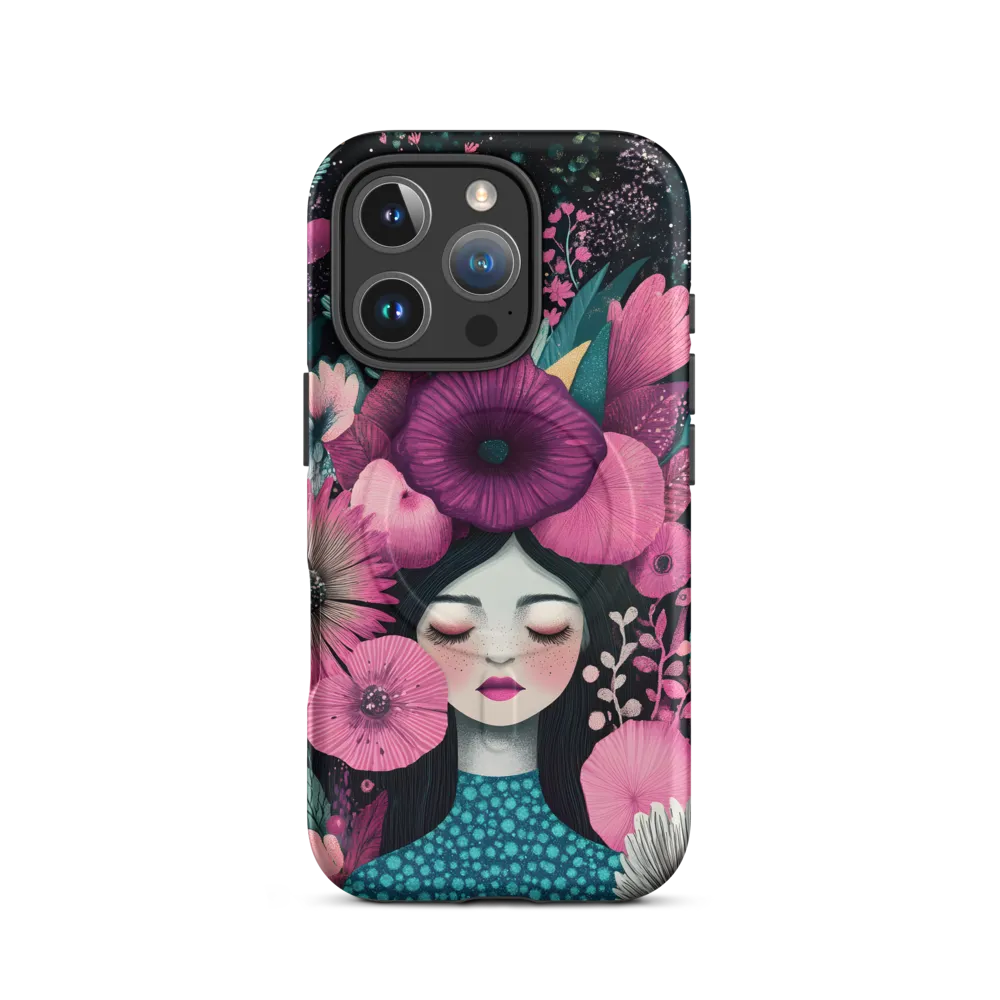 Blooming Serenity | Phone Case |  16 Pro | MagSafe® Tough Case | Matte