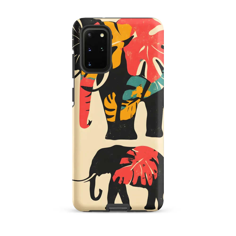 Tropical Elegance: The Elephant's Dance