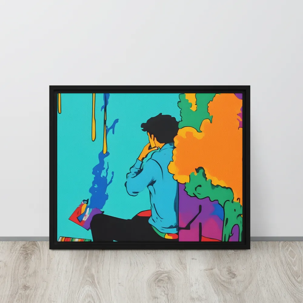 The Artist Within | Canvas with Black Frame | 16″×20″