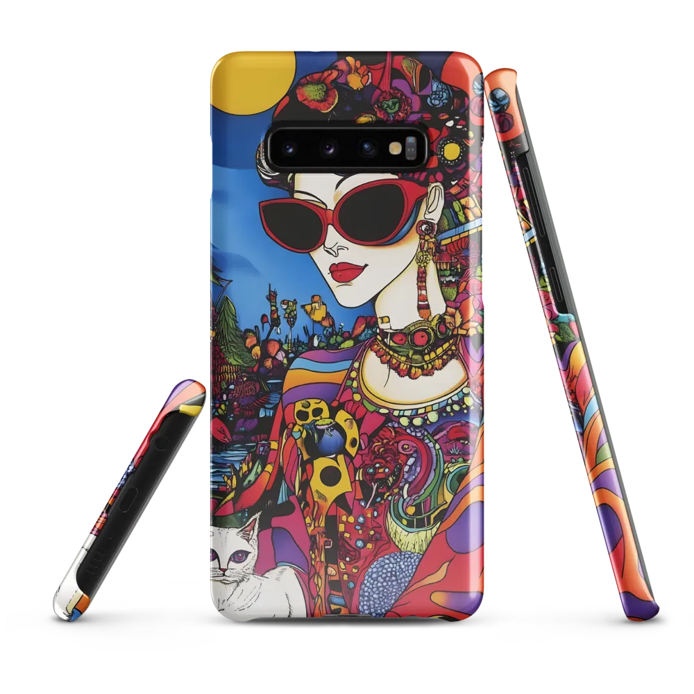 Whimsy in Color | Phone Case |  S10 Plus | Snap Case | Glossy