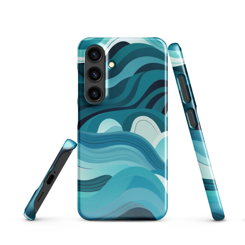 Ebb and Flow | Phone Case |  S24 | Snap Case | Glossy