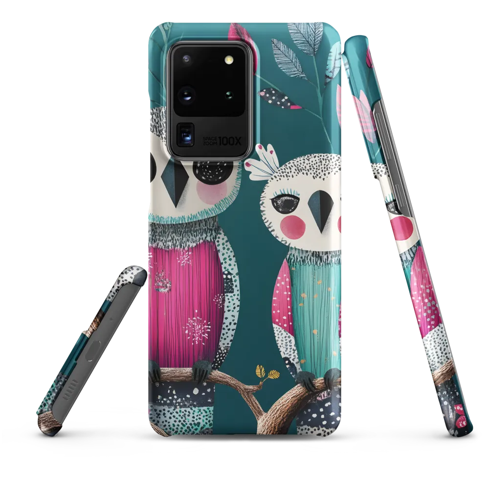 Whimsical Duo: A Celebration of Nature and Color