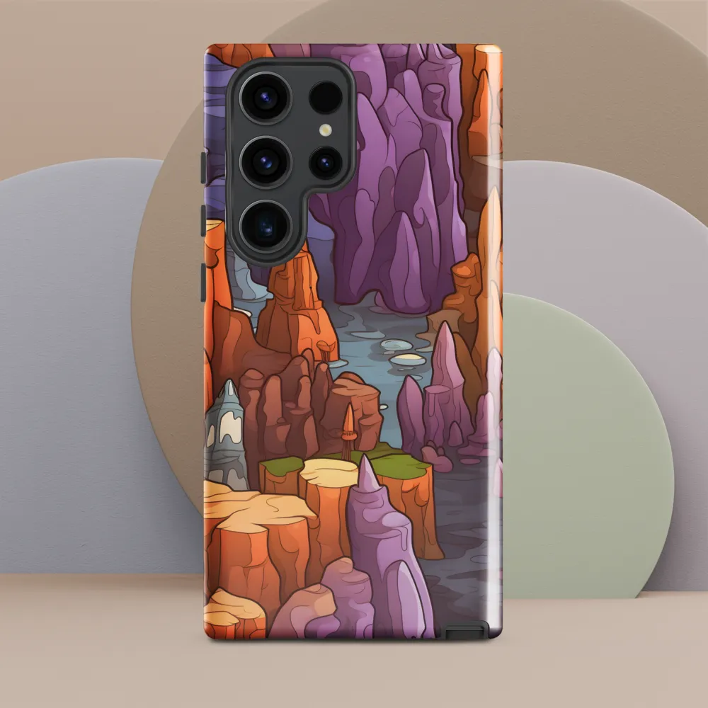 Vibrant Rockscape: A Digital Odyssey