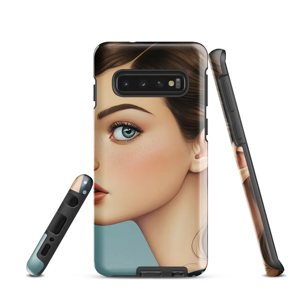 Captivating Gaze: A Modern Portrait