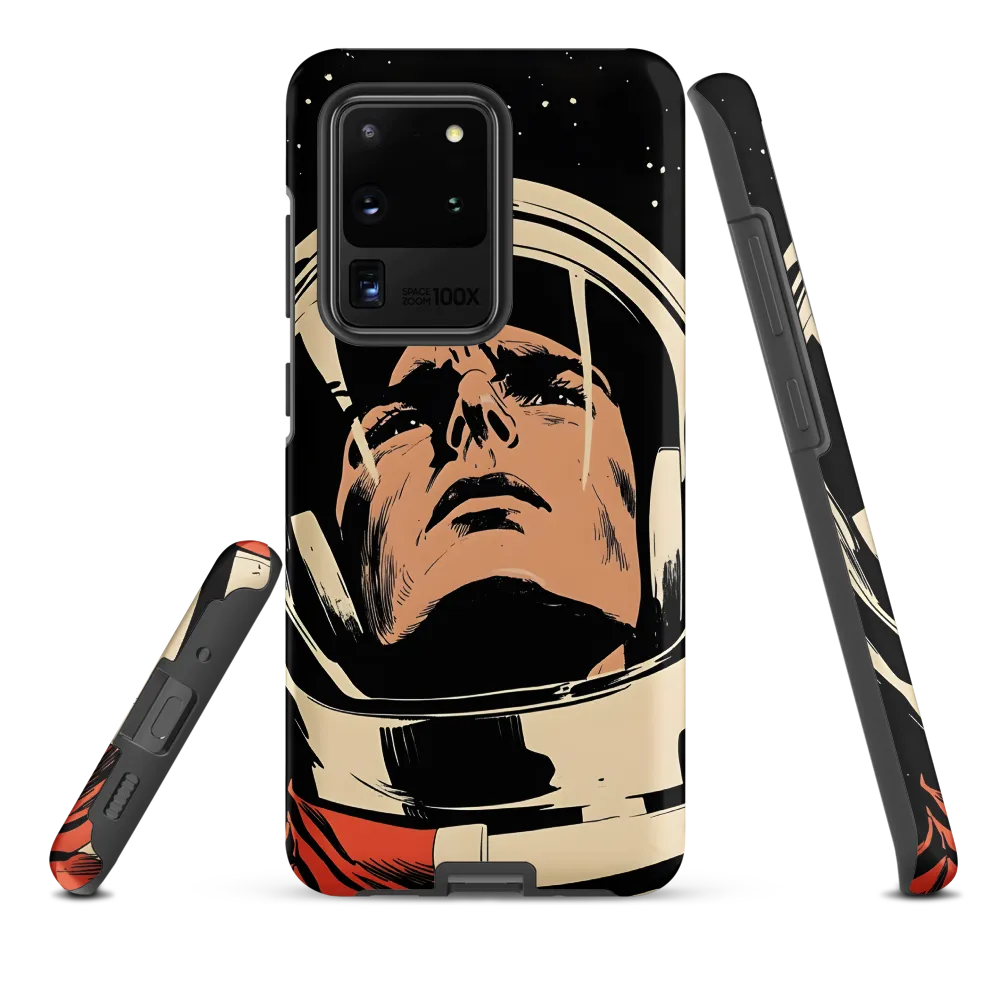 Gaze of the Astronaut | Phone Case |  S20 Ultra | Tough Case | Matte