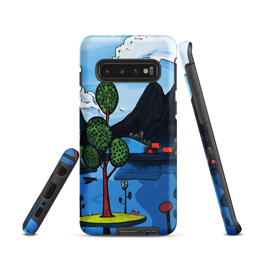 Whimsical Landscapes: A Play of Colors