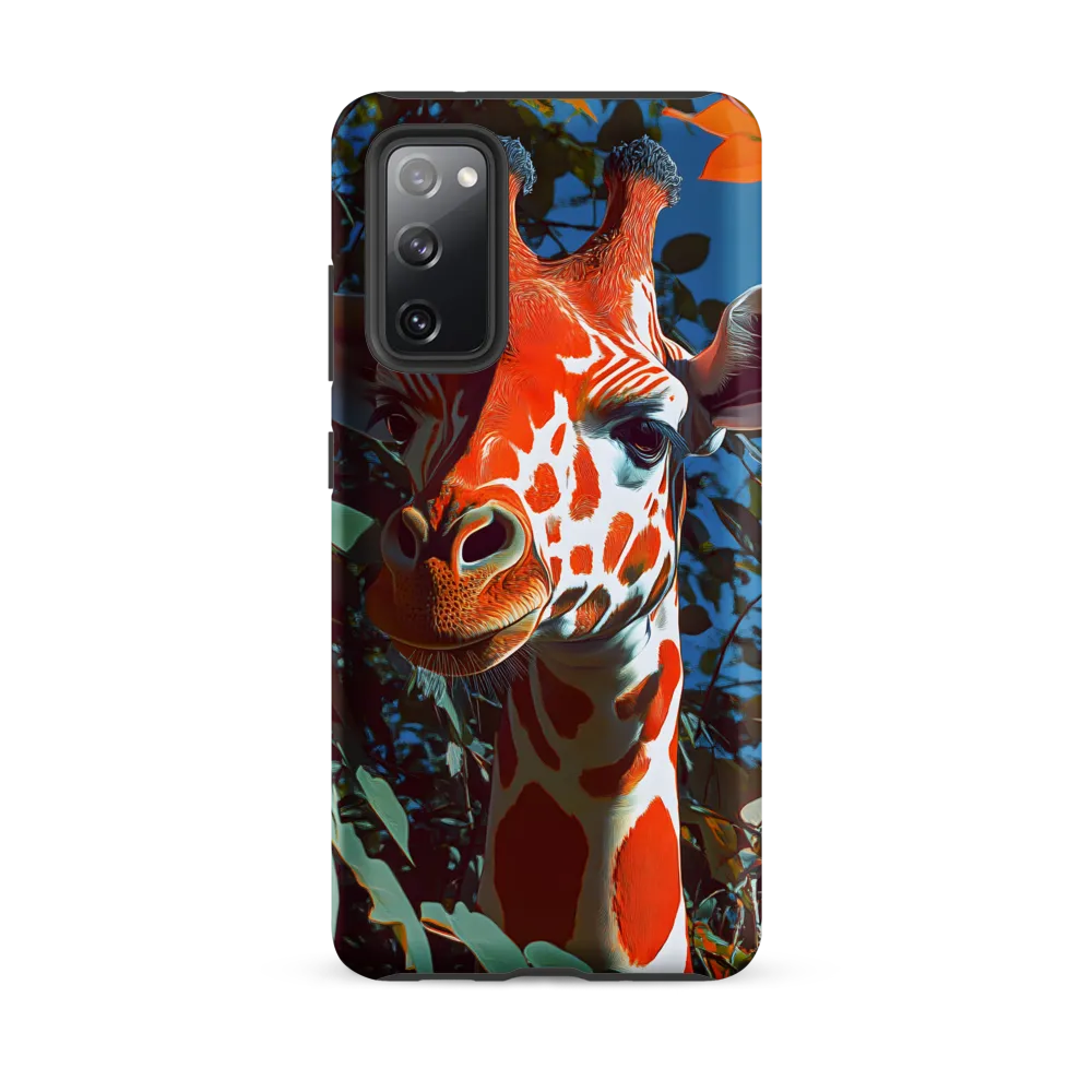 Giraffe in the Lush Canopy