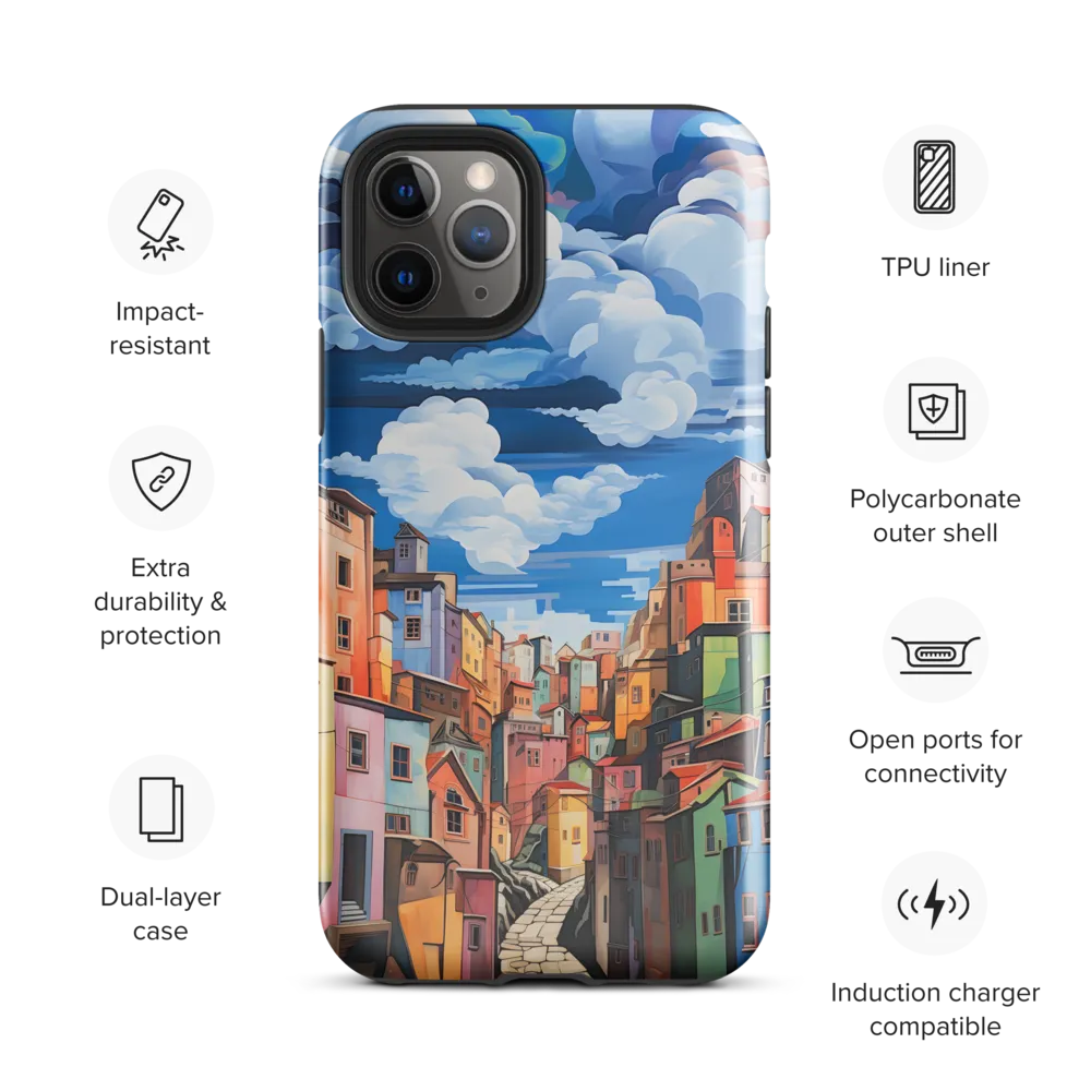 Whimsical Heights: A Vibrant Cityscape