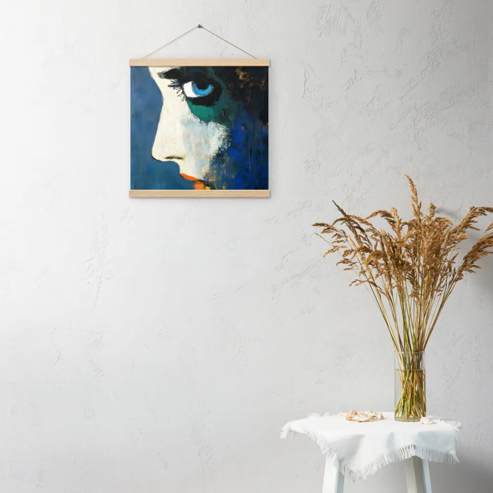 Reflections of Emotion | Poster With Oak Wood Hanger | 16″×16″
