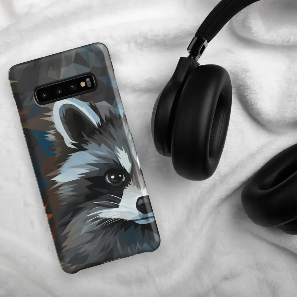 Whispers of Autumn: The Raccoon's Gaze