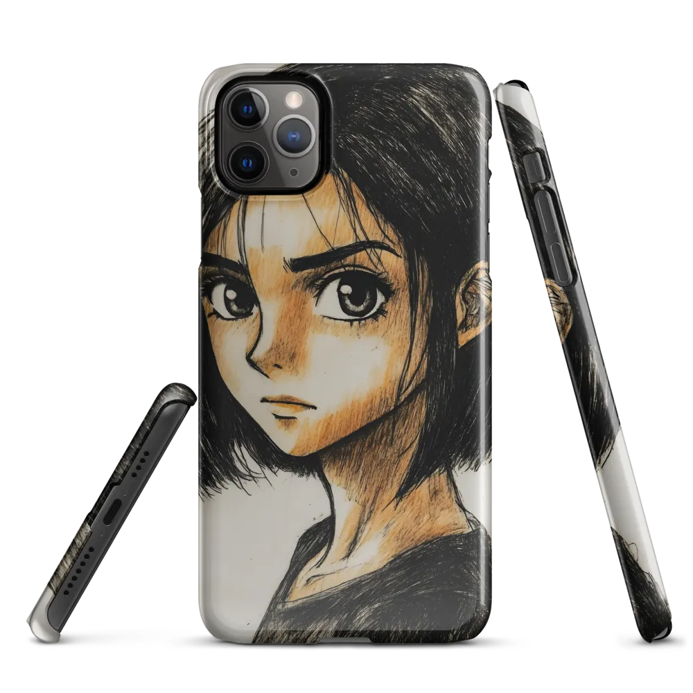 Portrait of Intensity | Phone Case |  11 Pro Max | Snap Case | Glossy