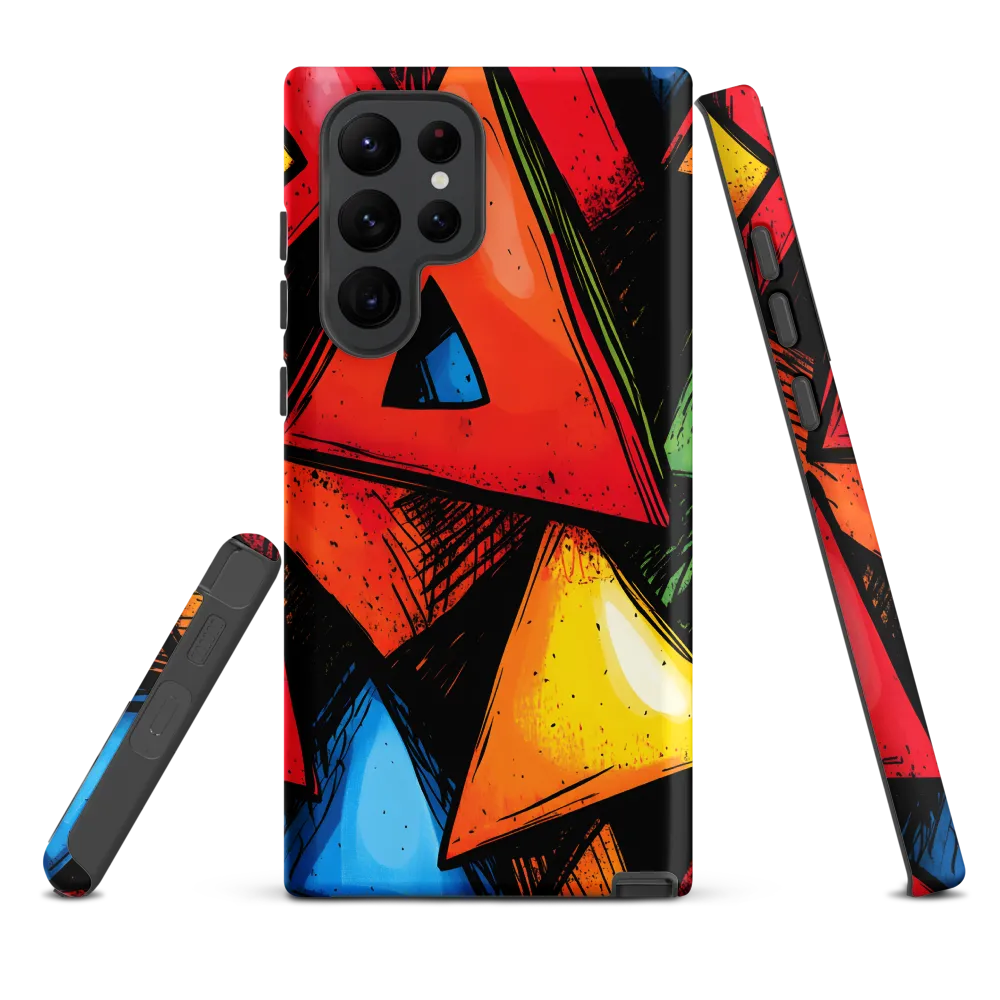 Vibrant Triangles in Abstract Harmony