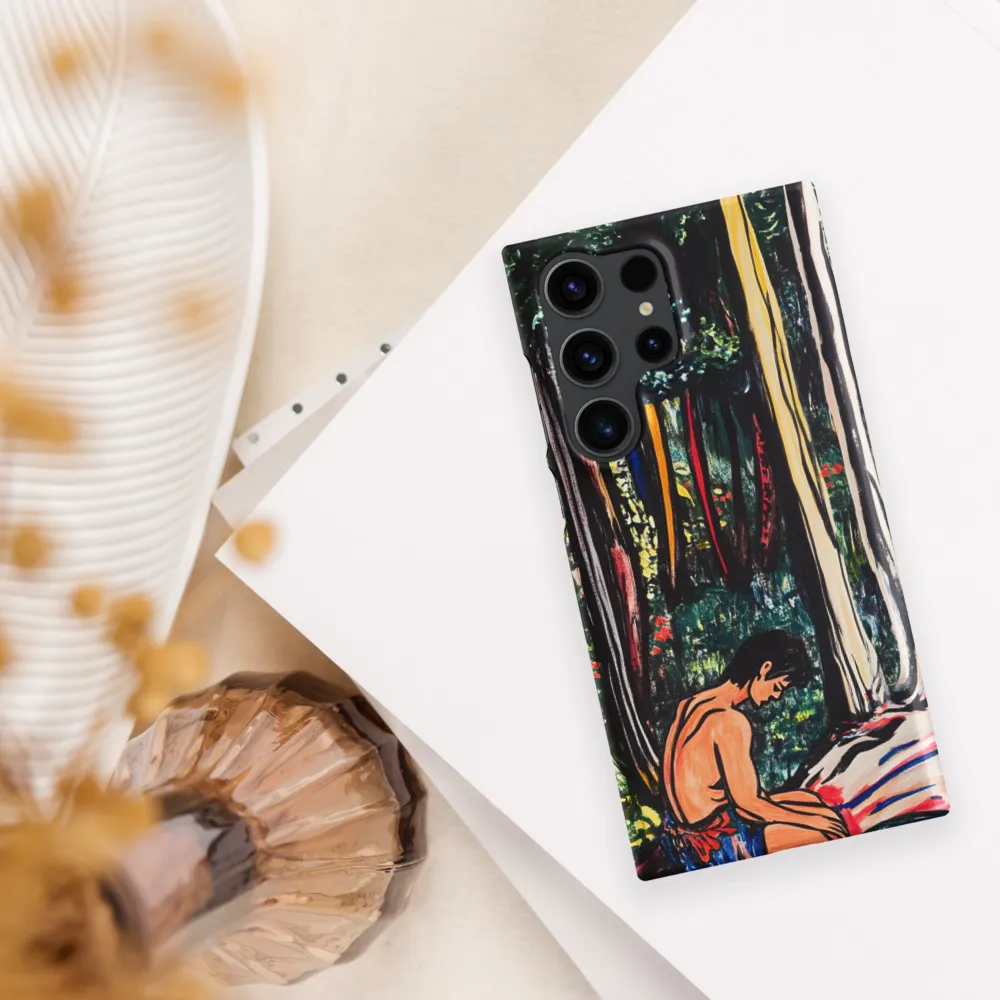 Contemplation in Nature | Phone Case |  S23 Ultra | Snap Case | Matte