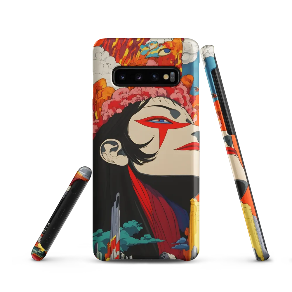 Eruption of Power | Phone Case |  S10 | Snap Case | Matte