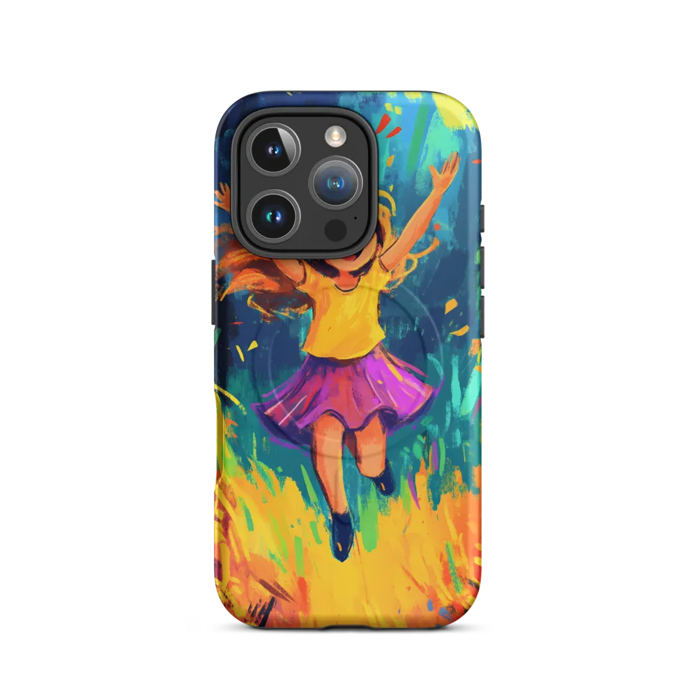 Joyful Escape into Nature | Phone Case |  16 Pro | MagSafe® Tough Case | Matte