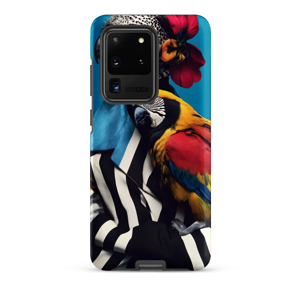Vibrant Fusion of Flora and Fauna