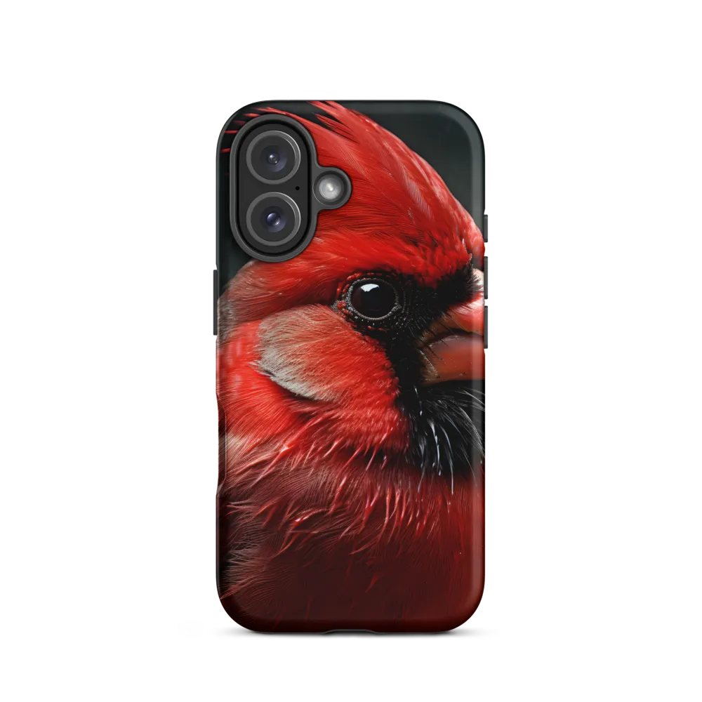 The Bold Cardinal | Phone Case |  16 | Tough Case | Matte