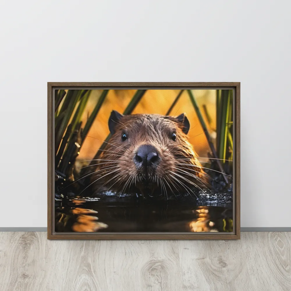 Beaver Serenity: A Natural Portrait
