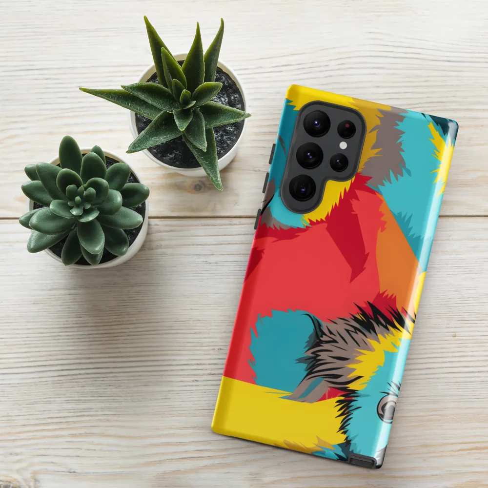 Whimsical Koalas in Vibrant Colors | Phone Case |  S22 Ultra | Tough Case | Glossy