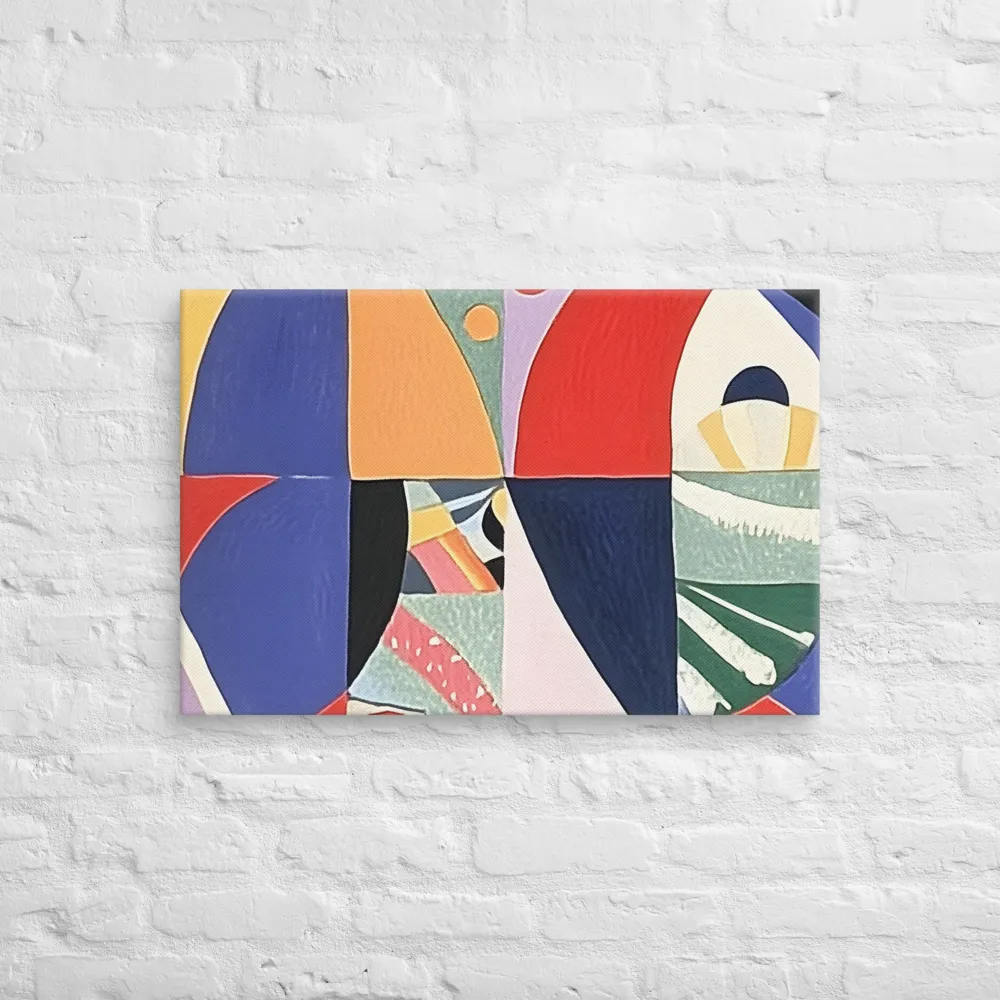 Dynamic Mosaic Symmetry | Canvas | 20″×30″