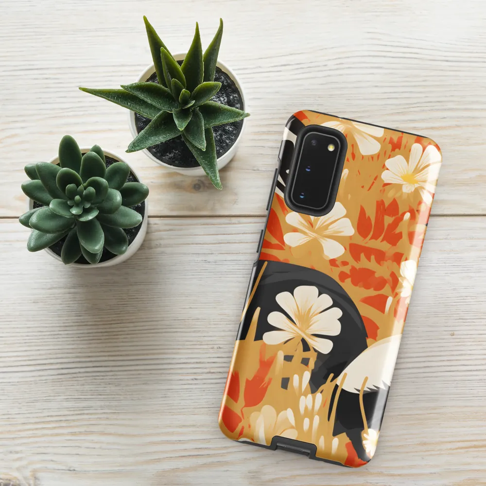 Whimsical Badgers in Bloom