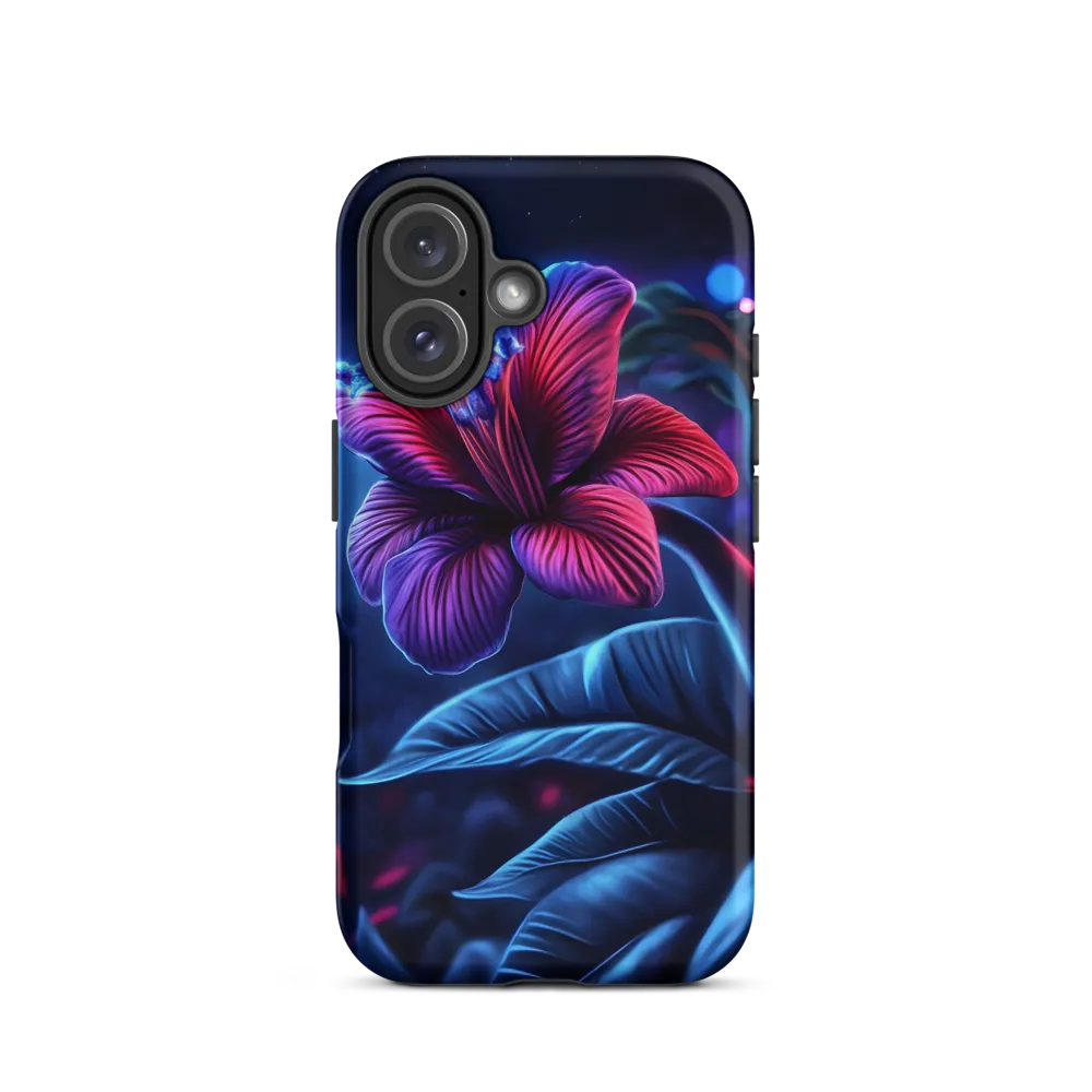 Illuminated Serenity: The Surreal Blossom | Phone Case