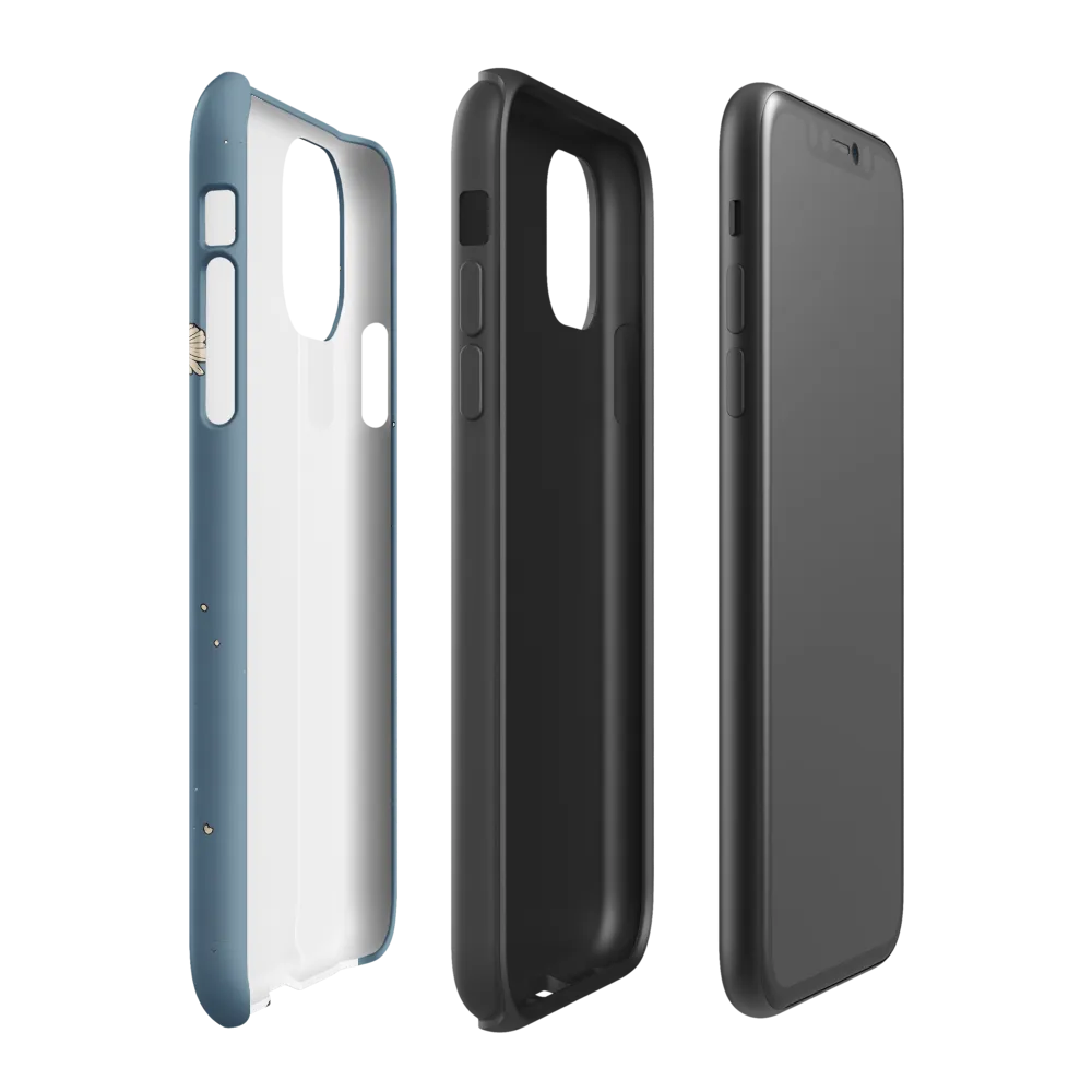 Floral Serenity: A Portrait of Tranquility | Phone Case |  11 | Tough Case | Matte