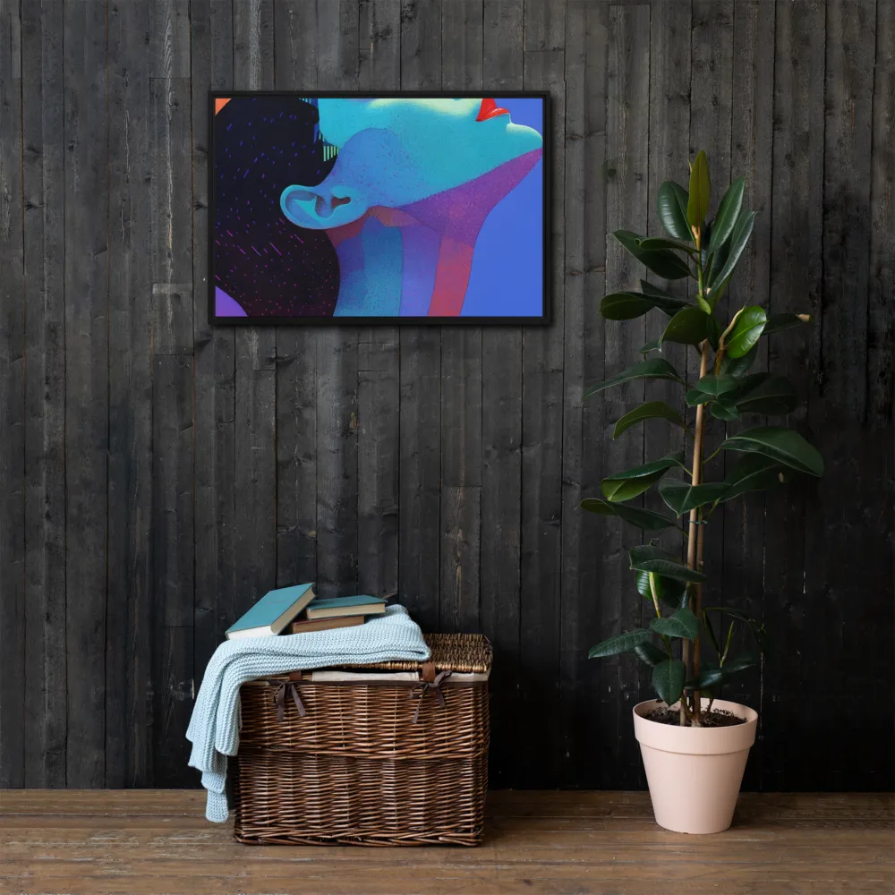 Ethereal Reverie | Canvas with Black Frame | 20″×30″