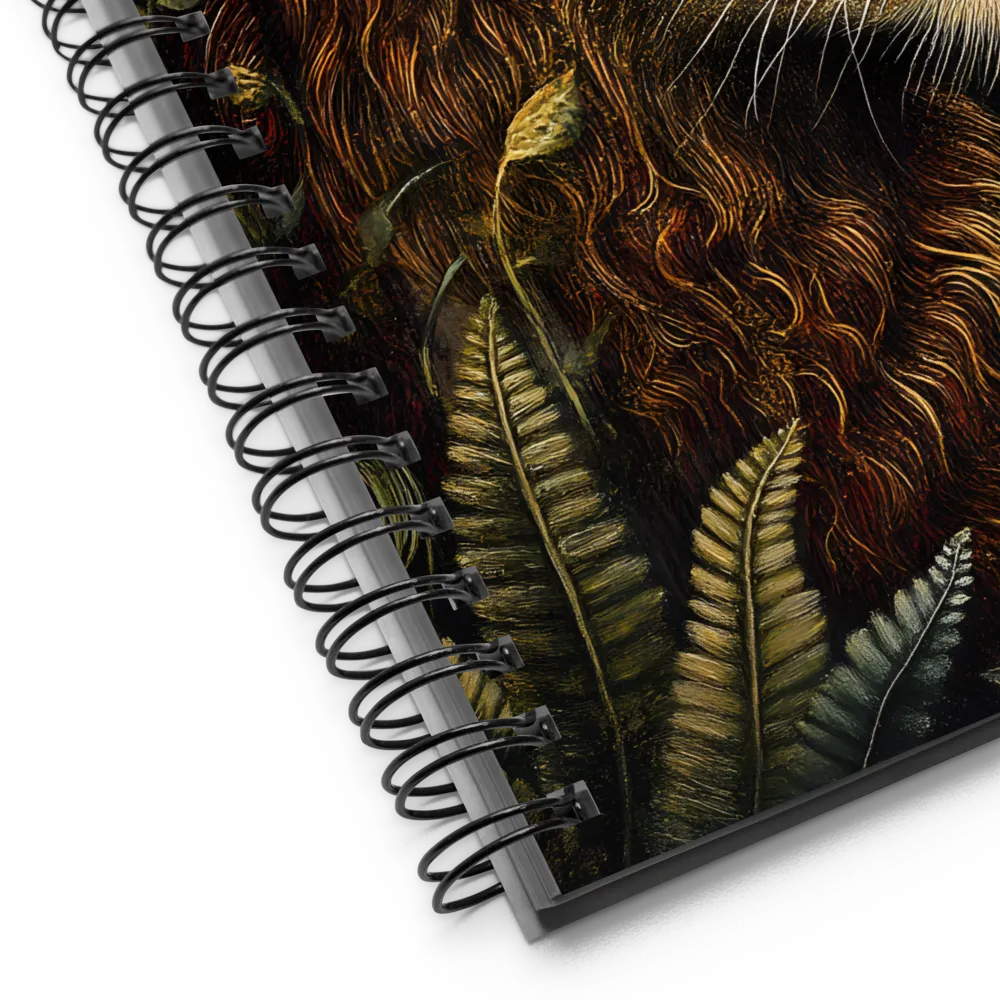 Majestic Roar of the Wild | Spiral Notebook