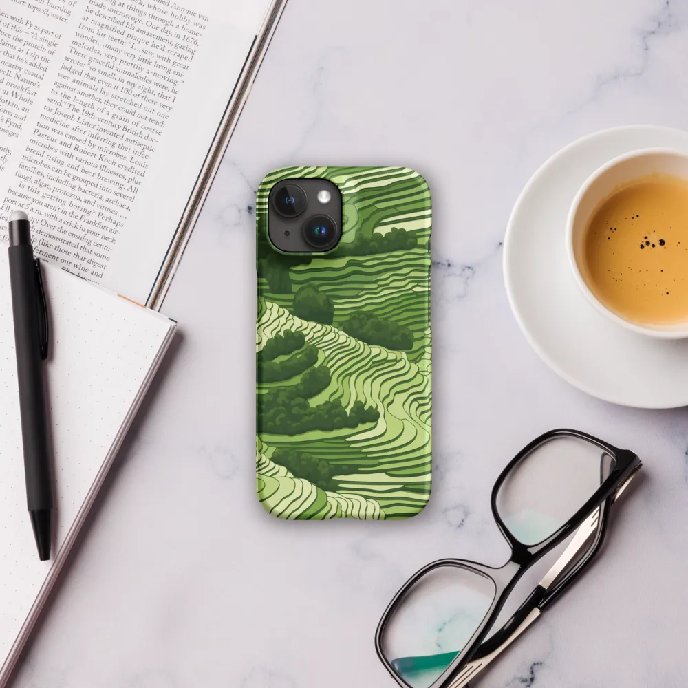 Waves of Green: An Abstract Landscape