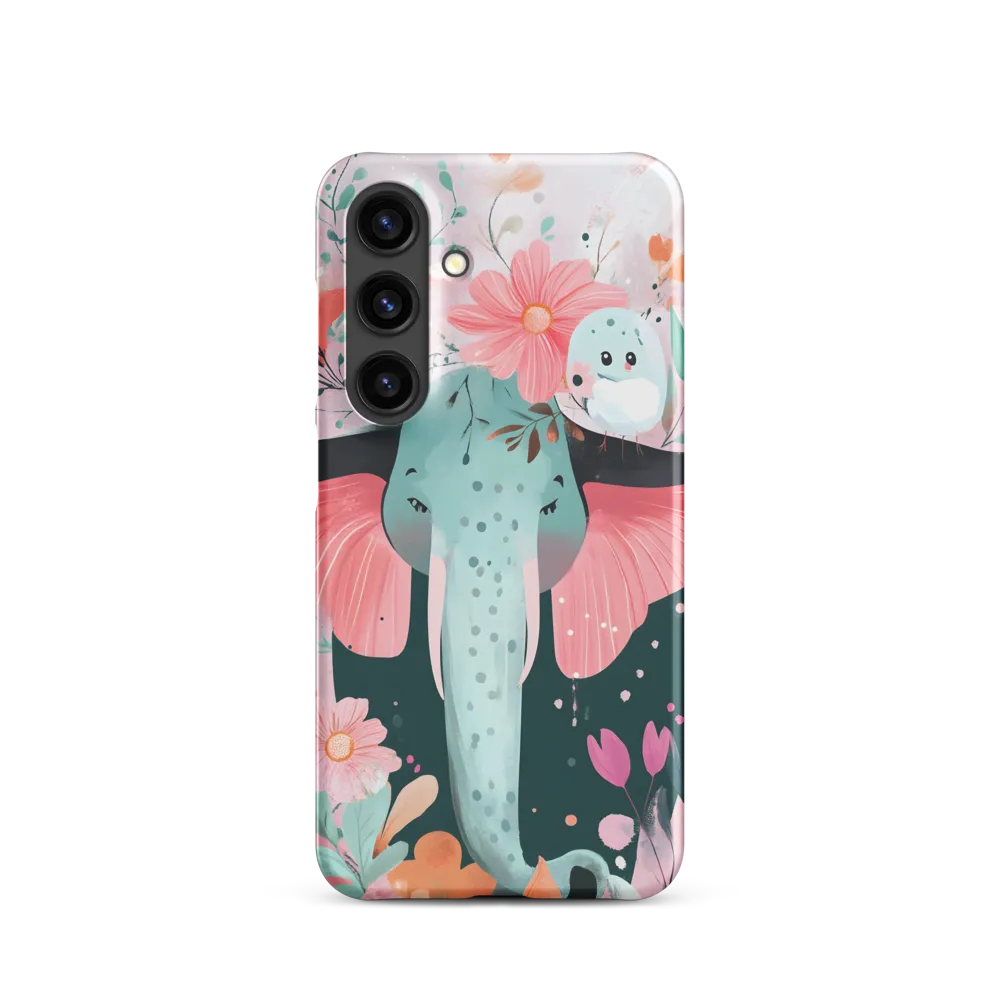 Whimsical Elephant in Bloom
