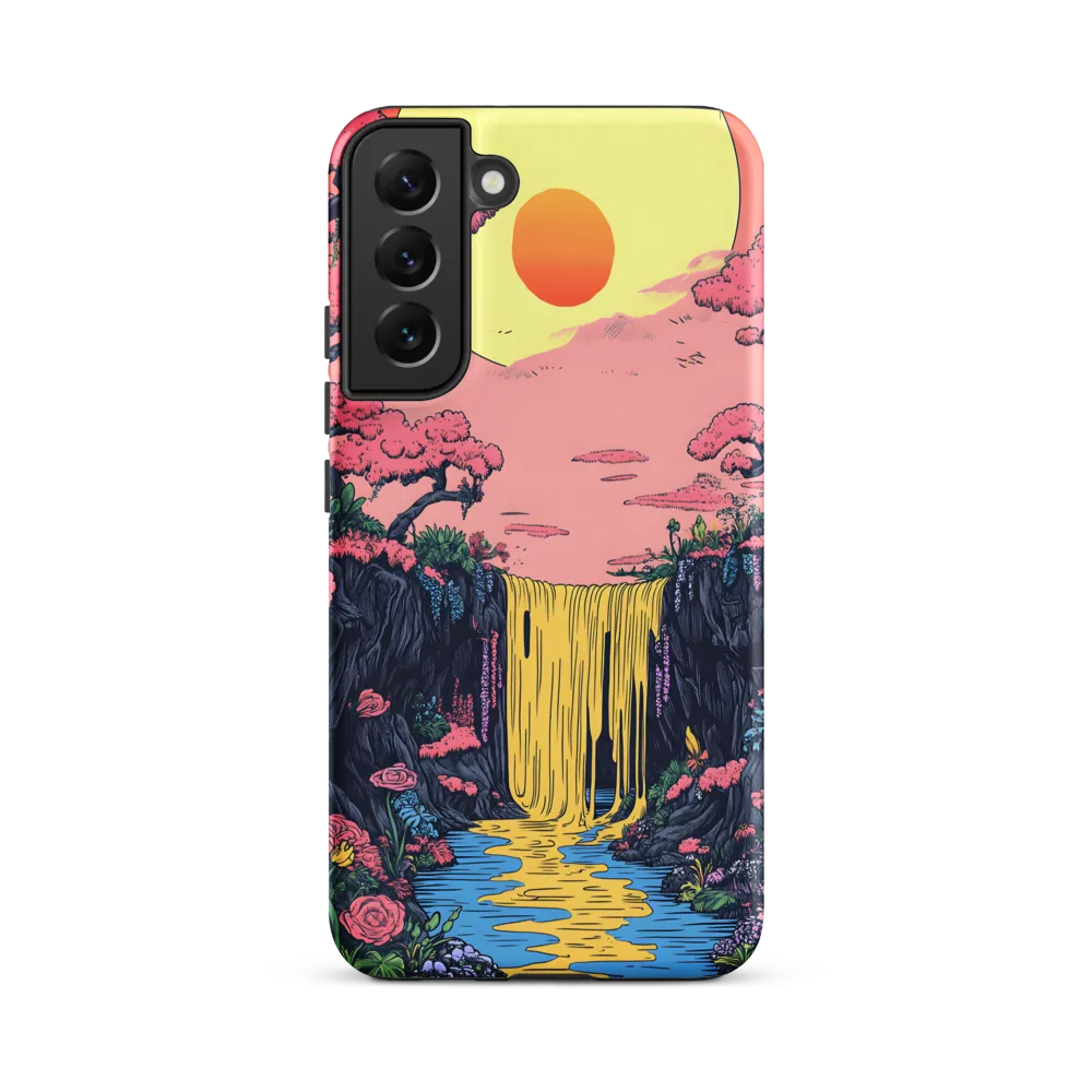 Ethereal Cascade of Blossoms