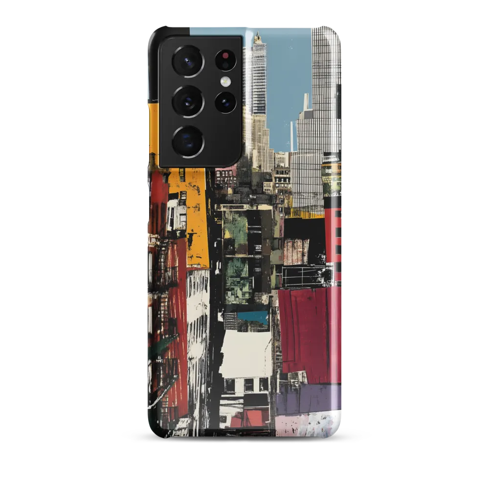 Urban Collage: A Vivid Cityscape