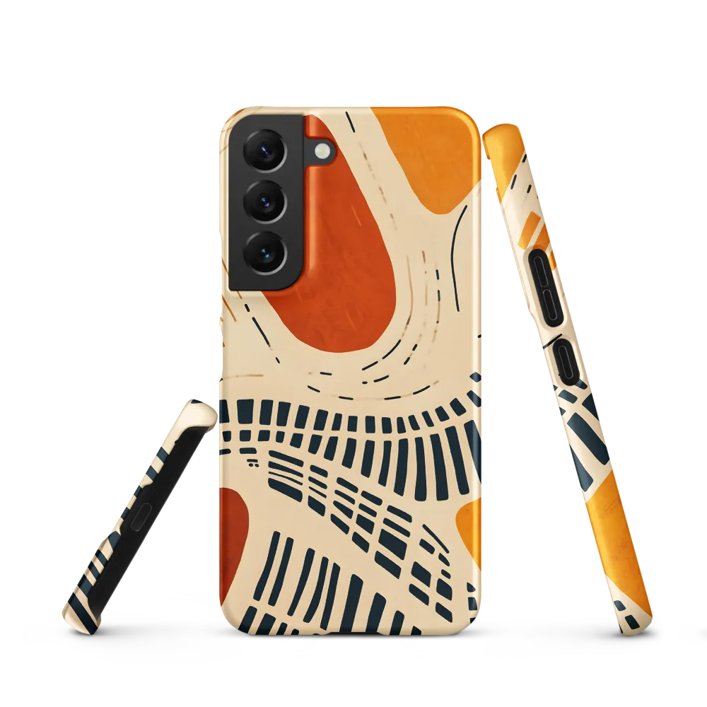 Urban Patterns in Harmony | Phone Case |  S22 | Snap Case | Matte