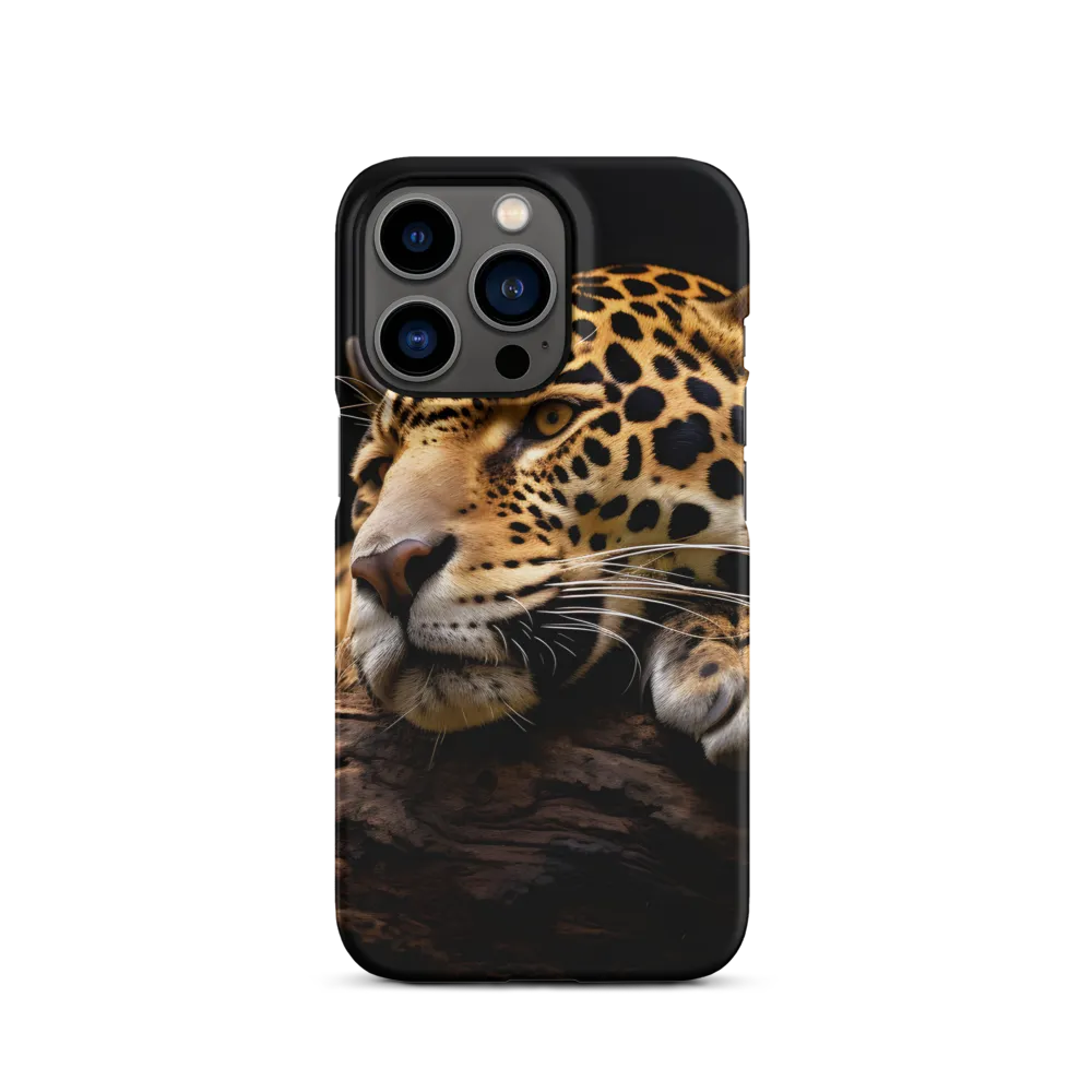 Tranquil Majesty: The Resting Leopard