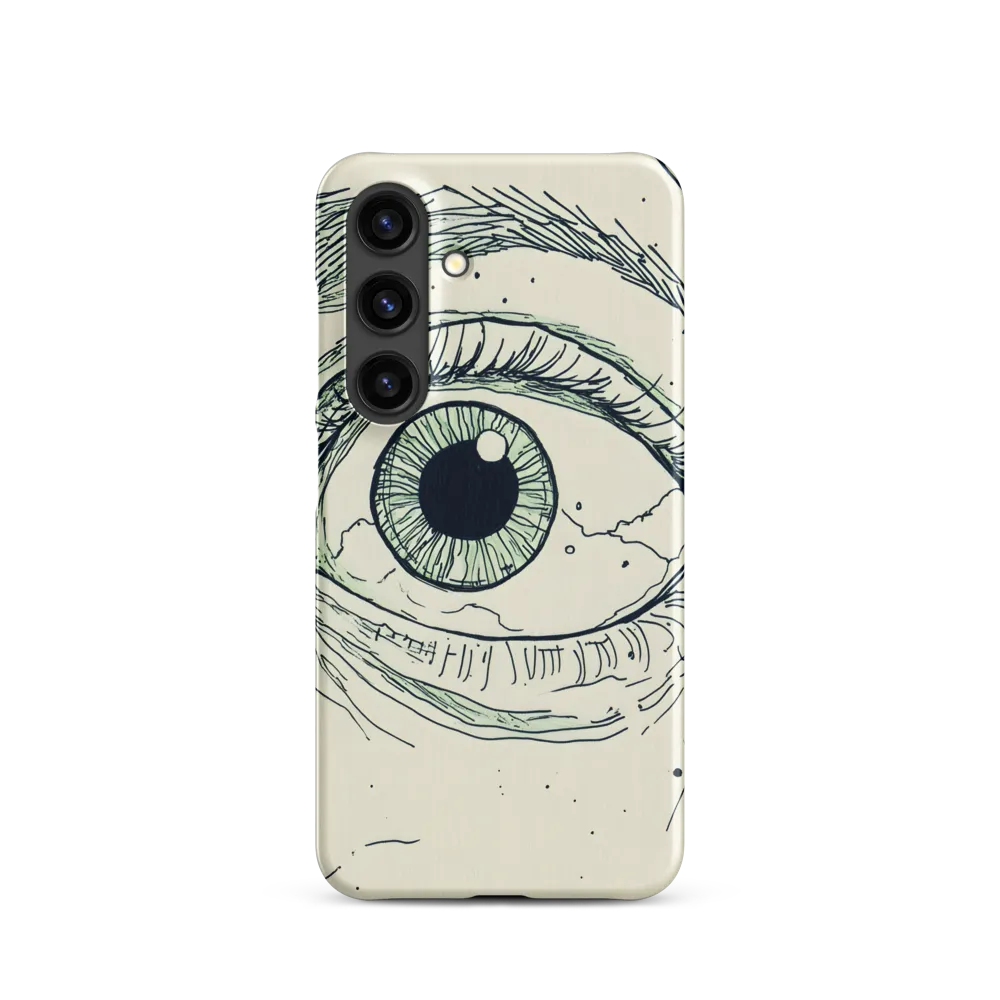 Observant Gaze | Phone Case |  S24 | Snap Case | Matte