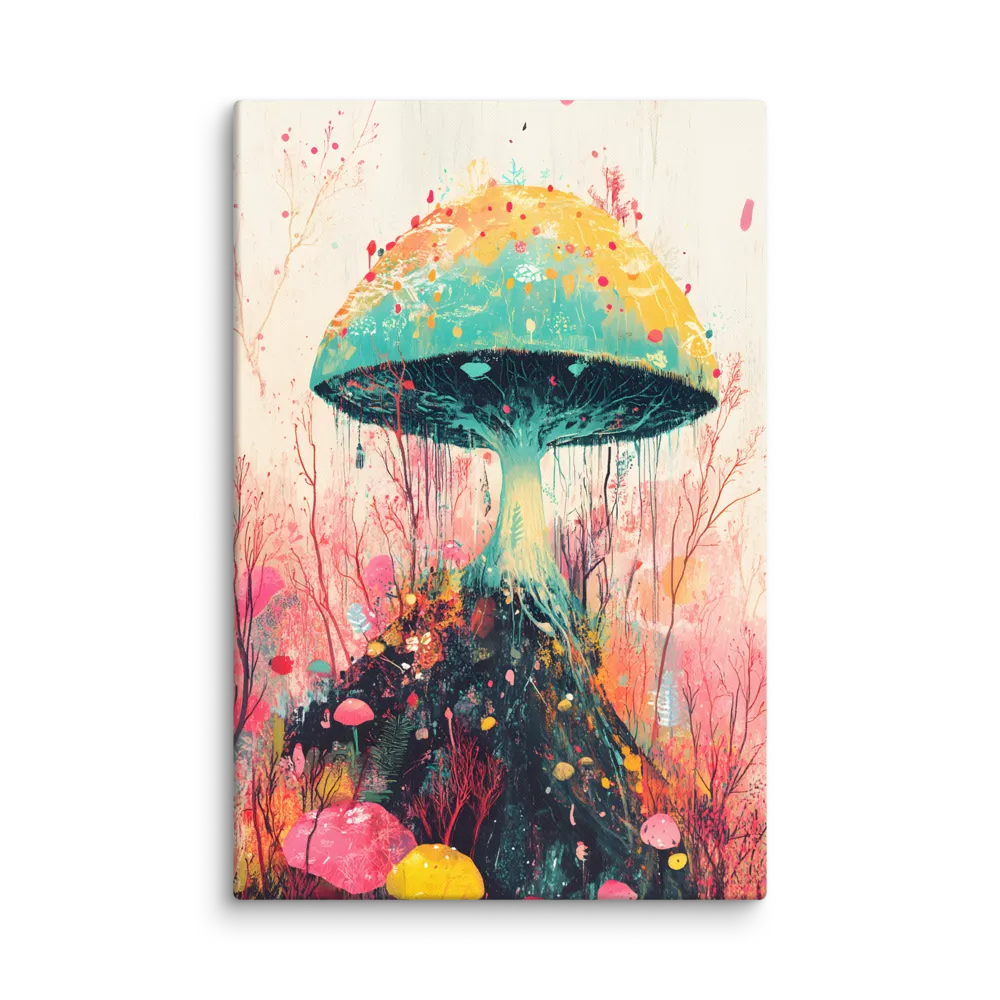 Whimsical Mushroom Forest | Canvas | 32″×48″